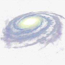 星际云蓝色螺旋星系高清图片