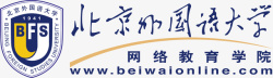 外国语北京外国语大学logo矢量图图标高清图片