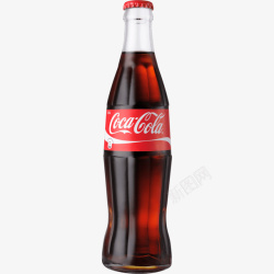 简约可乐瓶可口可乐瓶高清图片