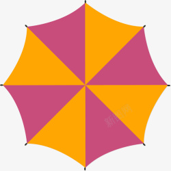 雨伞元素矢量图素材