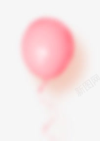 模糊粉色彩带气球效果png免抠素材_新图网 https://ixintu.com 彩带 效果 模糊 气球 粉色