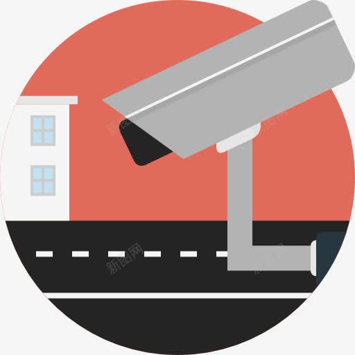 央视图标png_新图网 https://ixintu.com 安全 安全摄像机 技术 监控 闭路电视