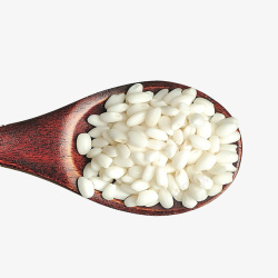 精选食品产品实物白糯米展示高清图片
