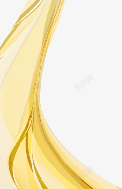 金色闪耀奖杯金色曲线图案高清图片