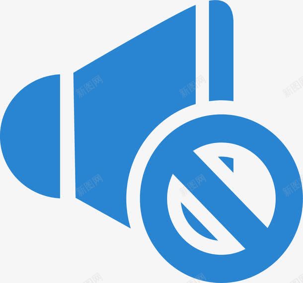 噪音标志图标png_新图网 https://ixintu.com 噪音logo 噪音png 噪音标志 圆形 简约 自然 蓝色
