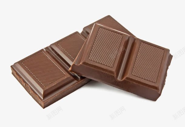 巧克力png免抠素材_新图网 https://ixintu.com 可可脂 巧克力 方块巧克力 甜食 黑巧克力