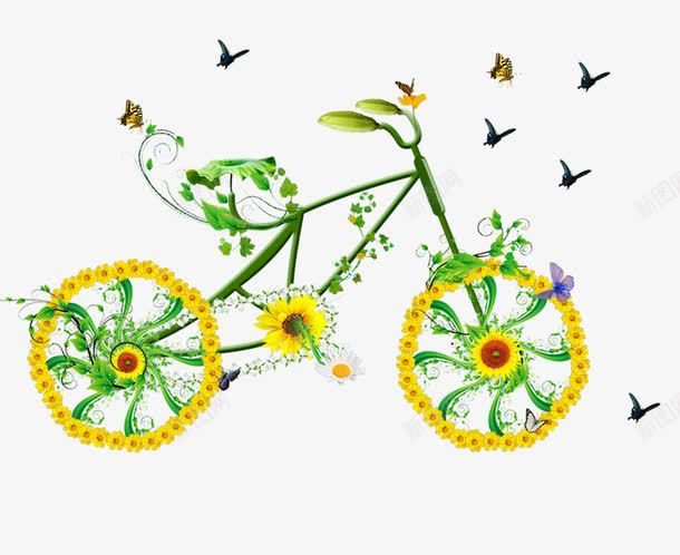 环保出行png免抠素材_新图网 https://ixintu.com 低碳环保绿色出行 共建绿色生活 环保 绿色 绿色出行图片 自行车 装饰画图片