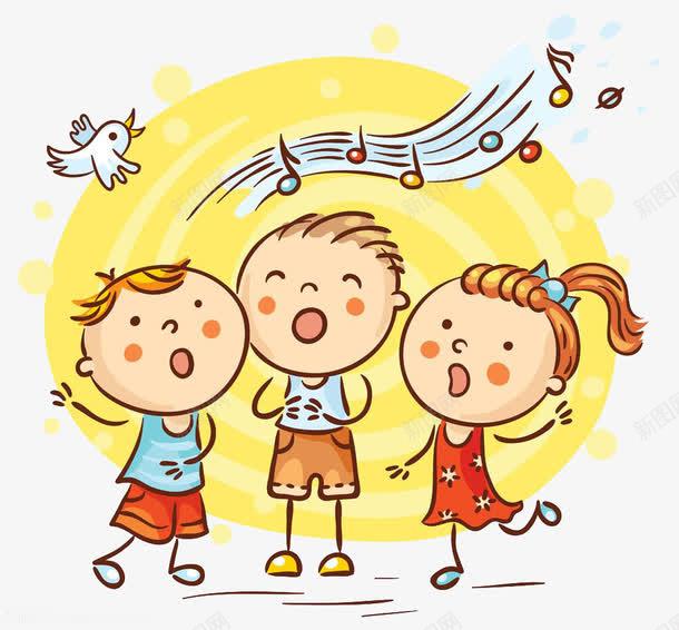 唱歌的小朋友png免抠素材_新图网 https://ixintu.com 卡通小孩 唱歌 唱歌的人 女人 小孩唱歌 小朋友 想唱就唱 话筒