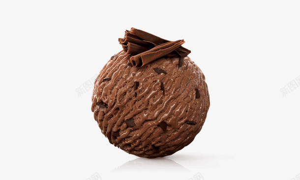 巧克力球png免抠素材_新图网 https://ixintu.com 产品实物 冰淇淋 冰淇淋球 冷饮 夏天 女孩 巧克力味 巧克力球 甜品 美食