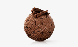 巧克力味面包巧克力球高清图片