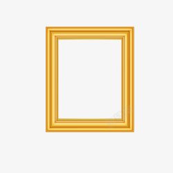 经典钟表相框金色经典欧式油画框高清图片