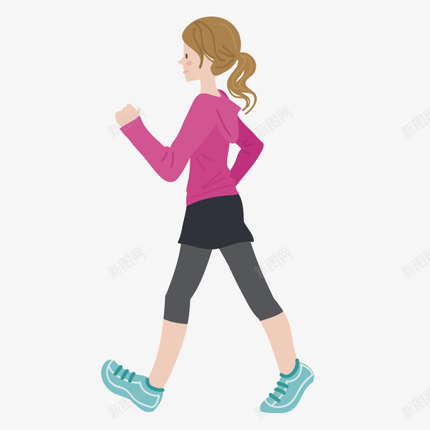 穿着粉色衣的在走路的女孩png免抠素材_新图网 https://ixintu.com 世界步行日 人物走路分解动作 人站立全身侧面 健步如飞 在走路的女孩 巧克力女孩 穿着粉色衣