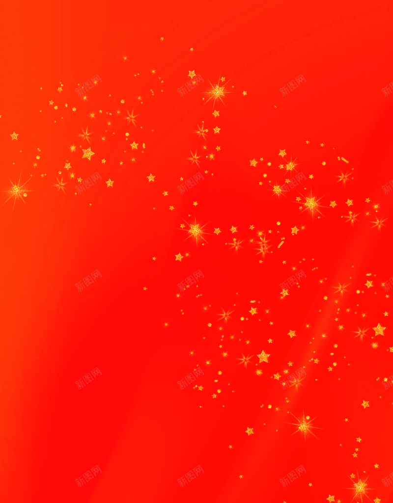 红色背景商务新年喜庆jpg设计背景_新图网 https://ixintu.com 条幅 竖式 红色 金红