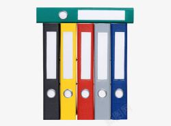 企业专用文件夹手绘彩色扁平化文件夹高清图片