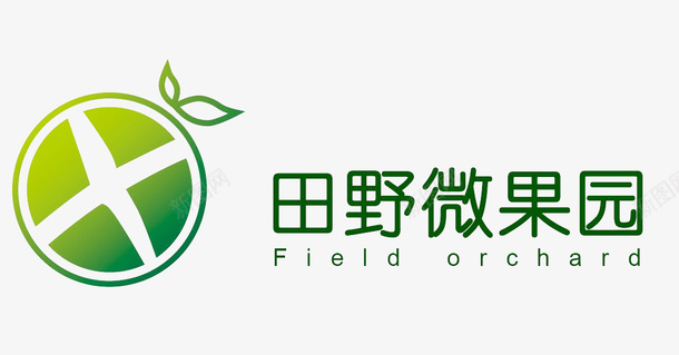 田野微果园图标png_新图网 https://ixintu.com logo logo在线生成 logo设计 果园logo 果园logo设计 果园标志 标志设计 水果logo 水果logo设计