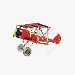 摄影道具复古美式飞机模型摆件高清图片