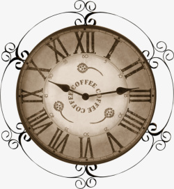 地产创意欧式钟表创意花纹欧式钟表高清图片