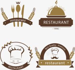 菜单底纹餐馆西餐厅logo图标高清图片