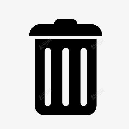 垃圾筒图标png_新图网 https://ixintu.com 公益广告 包装标示 卫生 回收站 垃圾桶 垃圾桶图标 垃圾箱 手机垃圾桶 扔垃圾 环境保护 电脑垃极桶