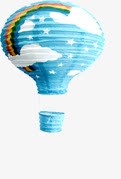 蓝色热气球浪漫色彩双11海报png免抠素材_新图网 https://ixintu.com 11 浪漫 海报 热气球 素材 色彩 蓝色
