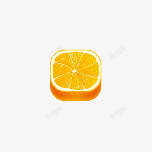 卡通橙子ICON图标png_新图网 https://ixintu.com ICON nbs 卡通 手机 按钮 桔子 橘子 橙子 水果 电脑 设计 香橙 香橙卡通