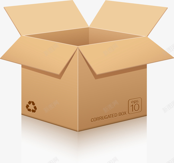 纸箱子立体盒子png免抠素材_新图网 https://ixintu.com 牛皮纸箱子 盒子素材 立体 简约 纸箱子 长方形盒子