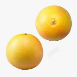两个柚子两个柚子高清图片