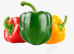 彩色青椒彩色青椒蔬菜高清图片