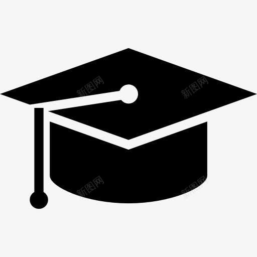 毕业帽图标png_新图网 https://ixintu.com 大学 学位 学士 学校毕业 教育 毕业