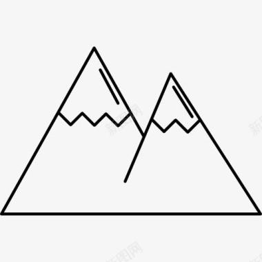 Mountains夫妇图标图标
