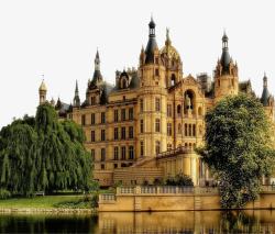 古堡风景欧式建筑高清图片