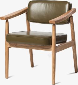 北欧餐椅素材实木书桌椅高清图片