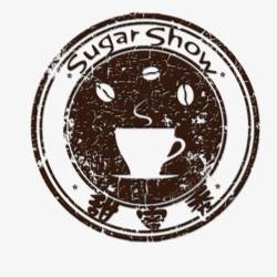 字母杯子牛奶咖啡咖啡厅logo图标高清图片