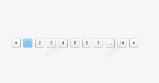 页码png免抠素材_新图网 https://ixintu.com 方块 进度条 页码 页面