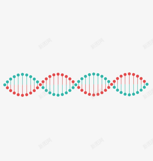 DNA矢量图ai免抠素材_新图网 https://ixintu.com 免扣png素材 免费png素材 医疗 科学 遗传 遗传基因 矢量图