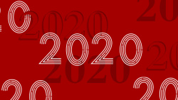 2020鼠年背景海报素材