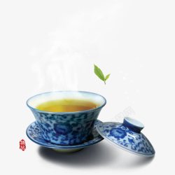 黄色茶壶茶香情浓高清图片