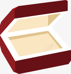 盒星包装盒首饰盒模板高清图片