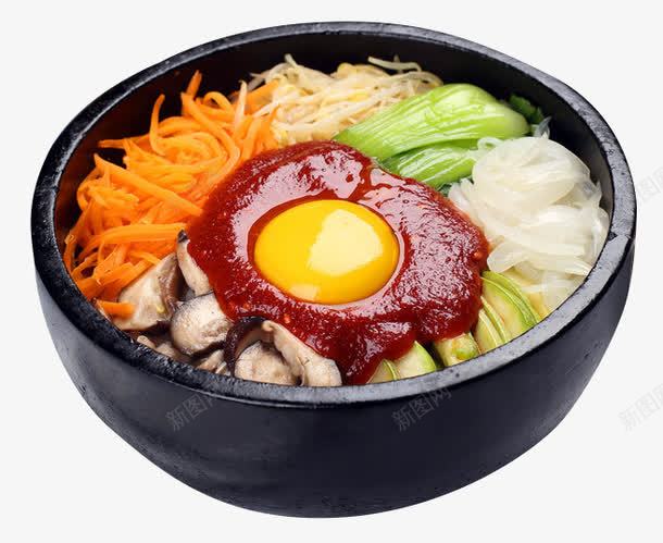 韩国石锅拌饭png免抠素材_新图网 https://ixintu.com 产品实物 小时 美食 食物