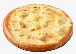 披萨必胜店美味榴莲芝士水果披萨高清图片