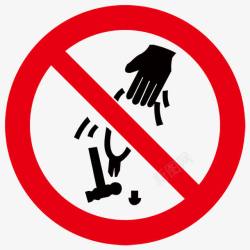 禁止乱扔标贴禁止乱扔垃圾图标高清图片