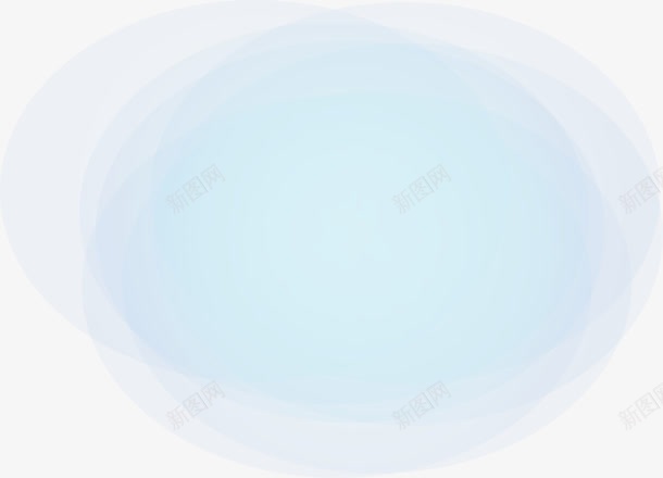 蓝色清新模糊圆圈png免抠素材_新图网 https://ixintu.com 光圈 免抠PNG 圆圈 效果元素 梦幻 模糊 清新 蓝色