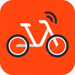 手机小蓝单车应用手机摩拜单车APP图标高清图片