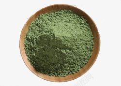绿茶粉PNG粉末制作高清图片