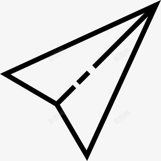送图标png_新图网 https://ixintu.com 信件 发送飞机 教育 教育图标UI 电子邮件 短信 符号 纸 邮件