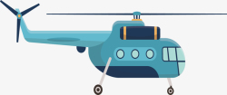 卡通直升飞机彩色卡通直升飞机矢量图高清图片