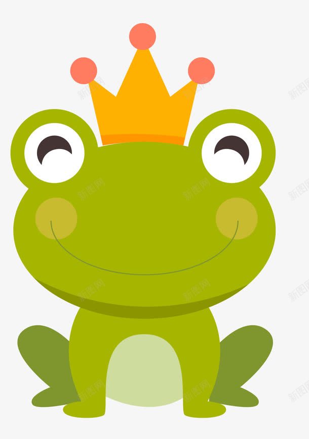 青蛙王子png免抠素材_新图网 https://ixintu.com 卡通 王子 绿色 青蛙 青蛙logo