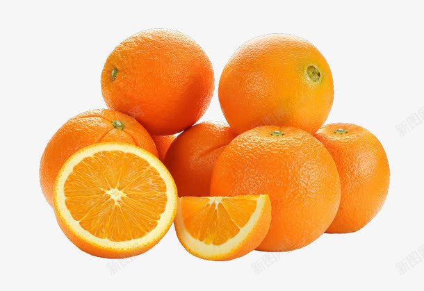 脐橙png免抠素材_新图网 https://ixintu.com 产品实物 橙色 水果 脐橙