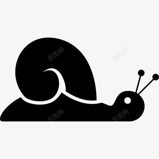 蜗牛侧视图图标png_新图网 https://ixintu.com 侧面 动物 符号 缓慢 蜗牛 象征
