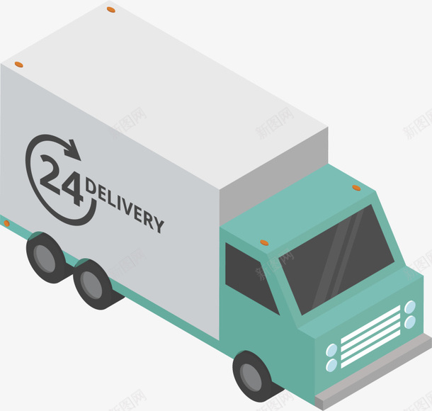 24小时运输的灰色卡车png免抠素材_新图网 https://ixintu.com 24小时 大型卡车 快递 灰色卡车 货车 运输的卡车